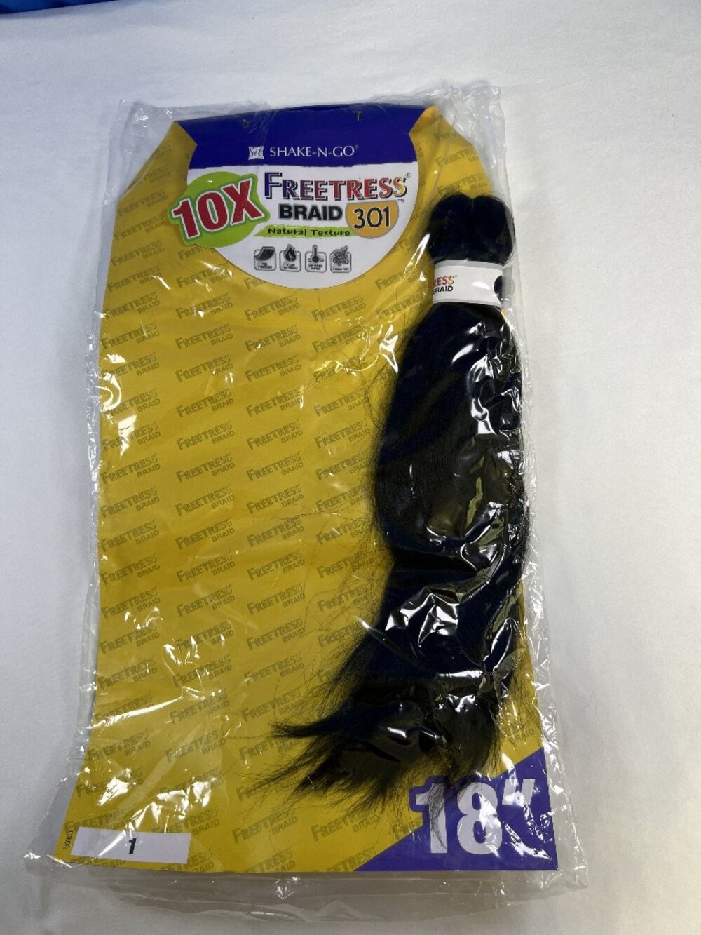 Freetress Braid 10X Braid 301 (18-Inch). Manufactured by Shake-N-Go